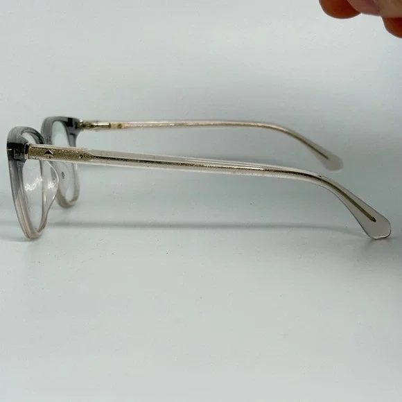 Kate Spade Joliet 7HH Eyeglasses Frames Grey Pink Ombre Glitter Square 49-17-140 - Picture 2 of 7
